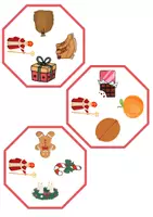 Vorschau - Arbeitsblätter - Finde den Zwilling Nikolaus - DaZ/DaF / Deutsch (Grundschule) Kartenspiel - Seite 2