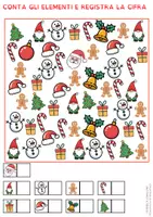 anteprima - Esercizi - Schede di matematica - tema natale - Pagina 2