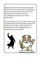 anteprima - Materiale di supporto/inclusione - I MITI- CLASSE 3^ ELEMENTARE - Pagina 1