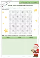 Vorschau - Arbeitsblätter - Lernspaß zur Weihnachtszeit - Rätsel & Knobelaufgaben für zwischendurch (Klasse 5-7) - Seite 1