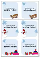Vorschau - Bildkarten - Grußkärtchen für Weihnachten und Winter - Seite 3