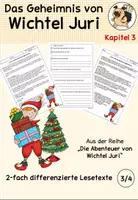 Vorschau - Unterrichtsreihen - Kapitel 3: Das Geheimnis des Weihnachtswichtels Juri - Deckblatt