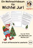 Vorschau - Unterrichtsreihen - Kapitel 4: Ein Weihnachtsbaum für Juri - Deckblatt