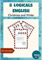Vorschau - Arbeitsblätter - Logicals English Christmas and Winter - Deckblatt