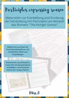 Vorschau - Stundenentwürfe - Participles expressing reason - Die Arena in "The Hunger Games" - Deckblatt