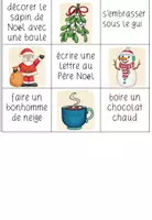 Vorschau - Spiele - Jeu de mémoire: Les activités typiques de Noël - Seite 1