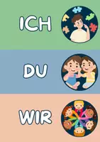 Vorschau - Bildkarten - ICH DU WIR Methode - Seite 1