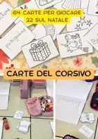 anteprima - Flashcard - Gioco delle carte del corsivo - Pagina di copertina