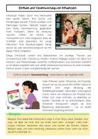 Vorschau - Arbeitsblätter - Influencer-Marketing: Werbung oder Meinung? - Seite 2