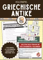 Vorschau - Spiele - Rollenspiel: Demokratie Griechenlands | Athen #demokratiestärken - Deckblatt