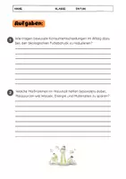 Vorschau - Arbeitsblätter - Nachhaltigkeit im Alltag: Umweltbewusst handeln, Ressourcen sparen, Fußabdruck - Seite 3