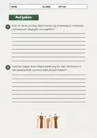 Vorschau - Arbeitsblätter - Gleichheit vor dem Gesetz: Diskriminierung erkennen - Seite 3