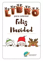Vista previa - Hojas de trabajo - Libro para colorear Navidad niños y adultos - página 1