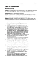 Vorschau - Klassenarbeiten - Klassenarbeit: Sagen - Odysseus, Skylla und Charybdis (Klasse 6, 7) - Deckblatt