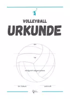 Vorschau - Arbeitsblätter - Volleyball ⎮ Urkunden - Seite 3