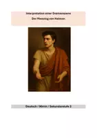 Vorschau - Test - Test Antigone: Interpetation des Monologes von Haimon + EWH - Deckblatt