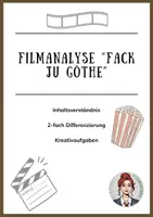 Vorschau - Arbeitsblätter - Filmanalyse Fack ju Göthe Kl.8-10 - Deckblatt