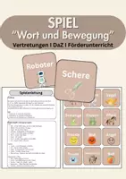 Vorschau - Arbeitsblätter - Spiele für Klassenlehrer & Vertretung – Team & Bewegung | Klasse 5–7 - Seite 1
