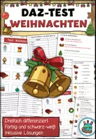 Vorschau - Mal- und Bastelvorlagen - Materialpaket "Advent und Weihnachten" DaZ / DaF / Deutsch - Seite 1