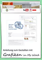 Vorschau - Unterrichtsreihen - Grafiken - eine Anleitung zum Gestalten in Ms Word - Deckblatt