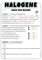 Vorschau - Stationenlernen - Halogene Elementfamilie - Seite 1