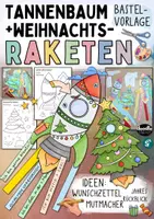 Vorschau - Arbeitsblätter - Winter ❄️ / Weihnachten - Kreativpaket 2025 / Basteln & Deko + Weihnachtsmann & Schneemann - Seite 1