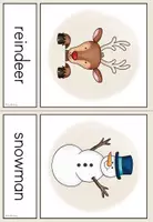 Vorschau - Merkblätter - Picture/Word Cards - Christmas & Winter - Seite 2