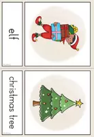 Vorschau - Merkblätter - Picture/Word Cards - Christmas & Winter - Seite 3