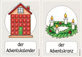 Vorschau - Arbeitsblätter - Winter Materialpaket - Seite 1