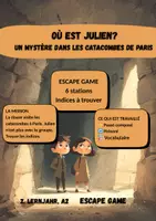 Vorschau - Arbeitsblätter - Où est Julien? A2 - 2. Lernjahr (Escape Game) - Deckblatt