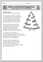 Vorschau - Arbeitsblätter - Weihnachtsgedichte Vergleichen | ZP10 Vorbereitung - Seite 2