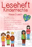 Vorschau - Arbeitsblätter - Leseheft Kinderrechte - Deckblatt