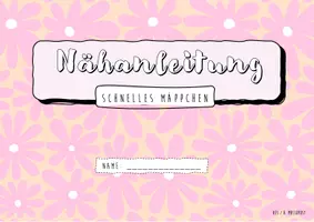 Vorschau - Arbeitsblätter - Nähanleitung: Schnelles Mäppchen - Deckblatt