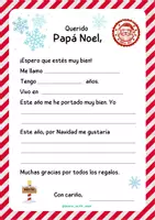 Vista previa - Refuerzo / NEE / Materiales de apoyo - Letter to Santa / Carta a Papá Noel - página 3