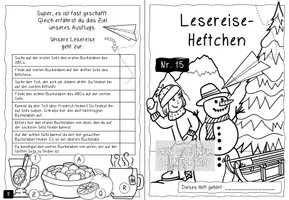Vorschau - Arbeitsblätter - Lesereise-Heftchen Nr. 15 - Ein schöner Wintertag - Seite 3