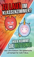Vorschau - Interaktives Material - Lärm-Einhorn: Digitale Lärmampel & Belohnungssystem - Deckblatt