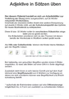 Vorschau - Spiele - Materialpaket: DmS Adjektive 1 - Seite 1