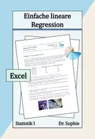 Vorschau - Arbeitsblätter - S-14 Einfache lineare Regression Medizin Excel - Deckblatt