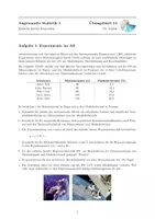 Vorschau - Arbeitsblätter - S-14 Einfache lineare Regression Medizin Excel - Seite 1