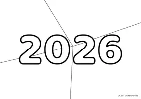 Vorschau - Mal- und Bastelvorlagen - Neujahr 2026 – Visionboard für GrundschülerInnen - Seite 2