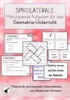 Vorschau - Stundenentwürfe - Spirolaterale im Geometrie - Unterricht - Deckblatt