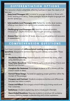 Vorschau - Unterrichtsreihen - Englisch Klasse 5 – Anne Frank 3-fach differenzierte Reading Comprehension & Simple Past Übungen (A1–B1) - Seite 3