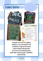 Vista previa - Unidades / Secuencias / Situaciones de Aprendizaje - A2-B1_Comer_fuera - Portada