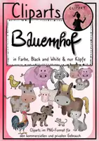 Vorschau - selbst erstellte Cliparts/Grafiken - Cliparts Bauernhof/Farm - Deckblatt