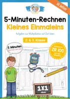 Vorschau - Arbeitsblätter - Kleines 1x1: 5-Minuten-Rechnen - Deckblatt