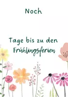 Vorschau - Poster - Feriencountdown - Seite 1