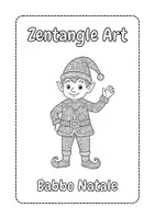 anteprima - Altro tipo di materiale - Disegni natalizi da colorare - Pagina 3