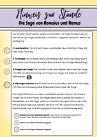 Vorschau - Stationenlernen - Romulus und Remus (Römisches Reich) - Seite 1