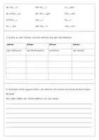 Vorschau - Arbeitsblätter - Wörter mit einem stummen h - Arbeitsblatt - Seite 1
