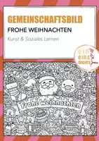 Vorschau - Mal- und Bastelvorlagen - Gemeinschaftsbild – Frohe Weihnachten - Deckblatt